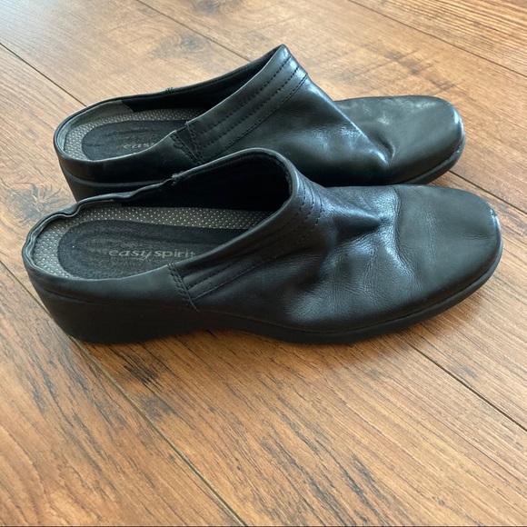BareTrap Shoes Slip on Clogs Size 7.5 Black Women - Picture 3 of 9